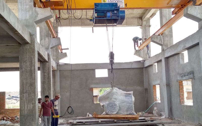 Single Girder EOT Cranes Suppliers In India